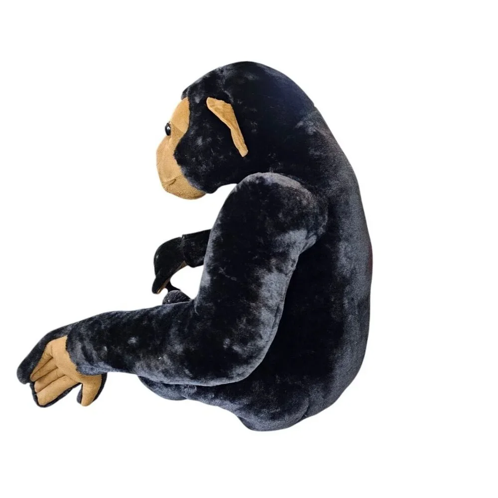 Melissa and‎ Doug Giant 19” Chimpanzee Monkey Plush Realistic Jungle Animal